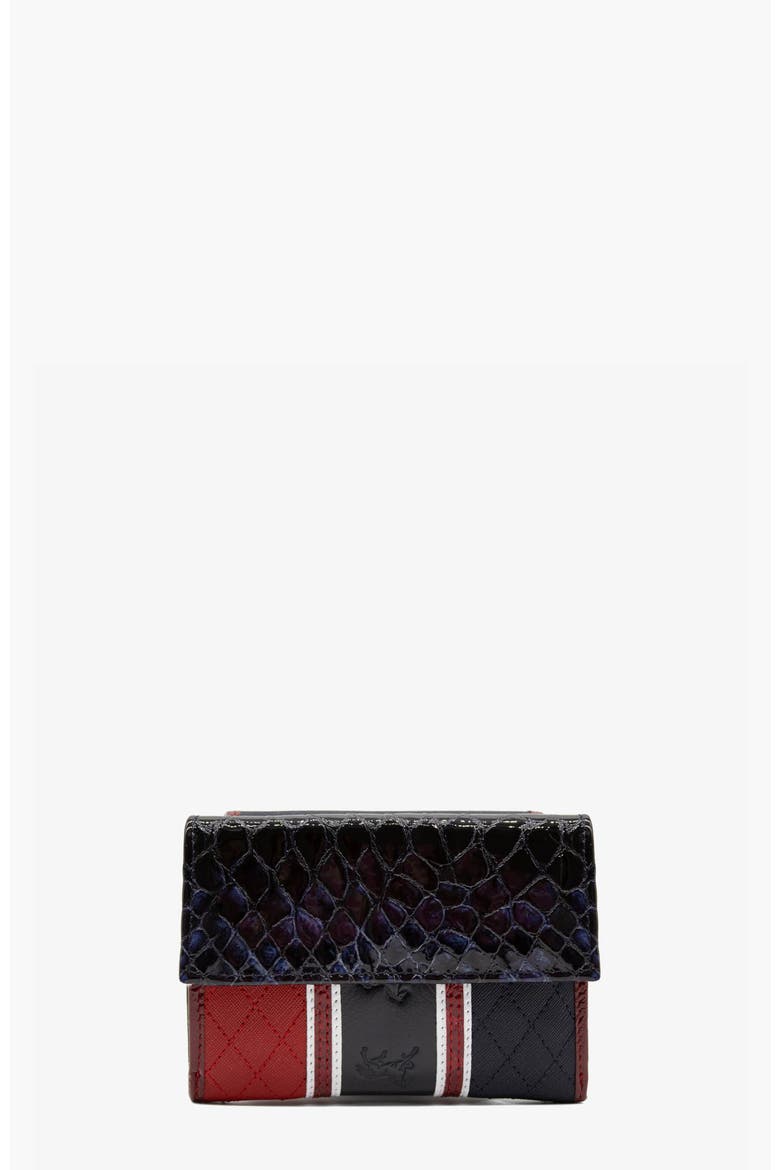 Prestige Wallet 203, Alternate, color, Navy / White / Red