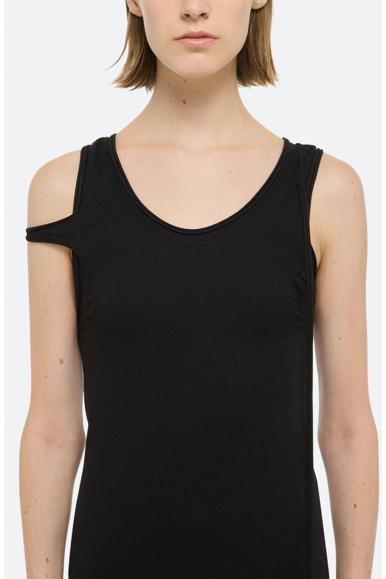 Long Sleeve Rib Dress, Alternate, color, BLACK - 001