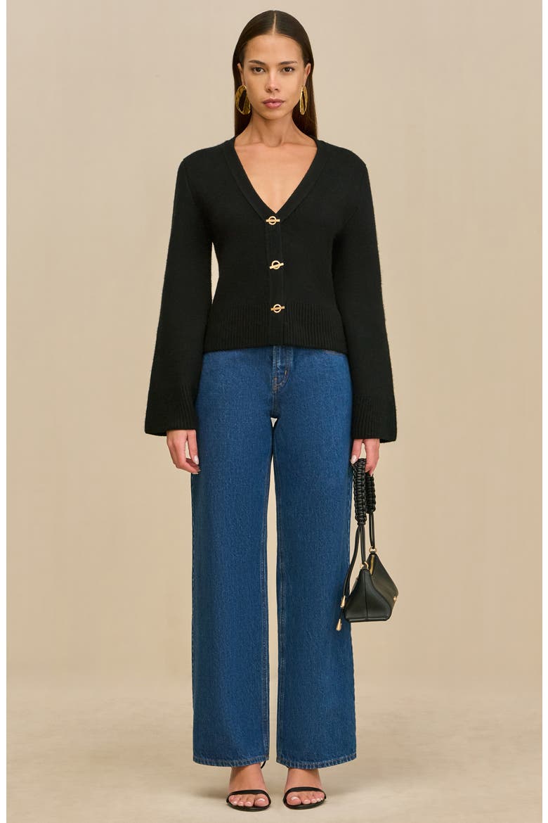 Jos Cardigan, Alternate, color, BLACK