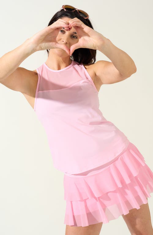 Bobbe Active Love All Tank In Pink