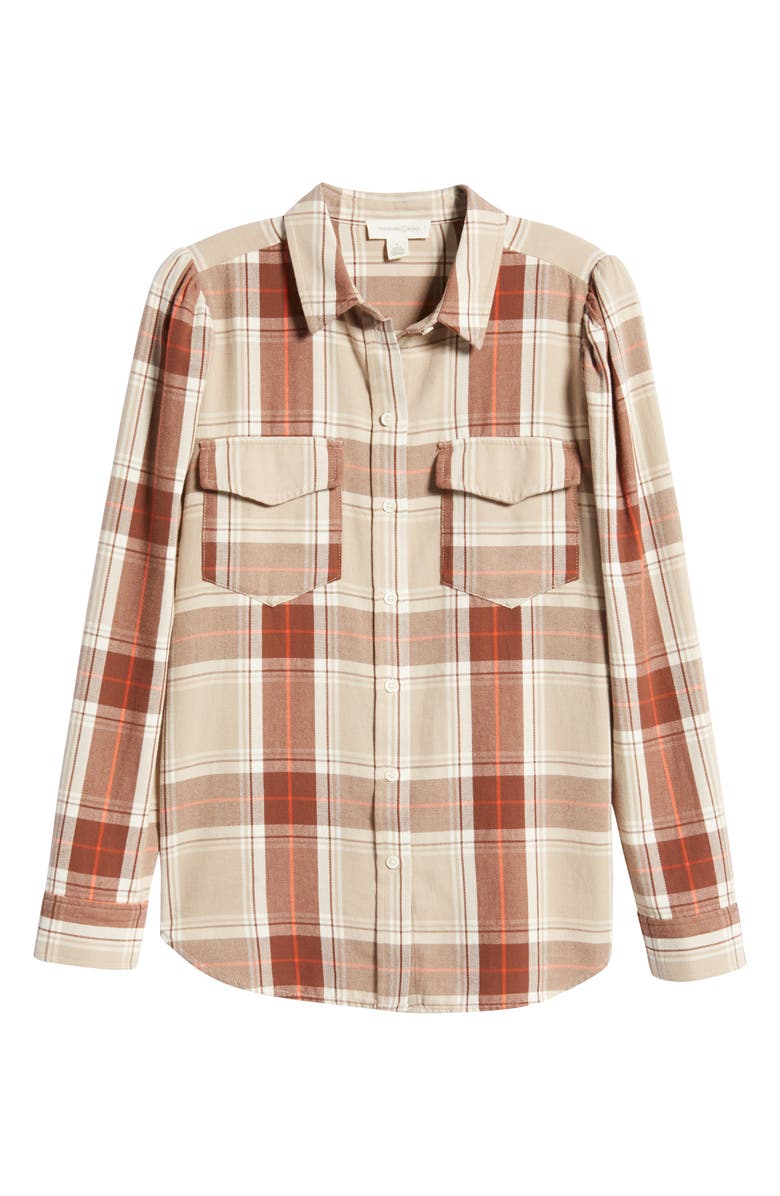 Treasure & Bond Puff Shoulder Button-Up Shirt, Alternate, color,