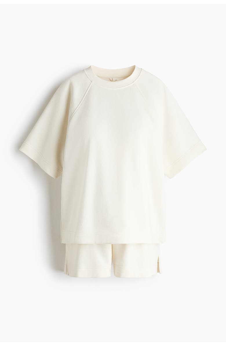 H&M Mama Before & After 2-piece Set, Main, color, Ivory