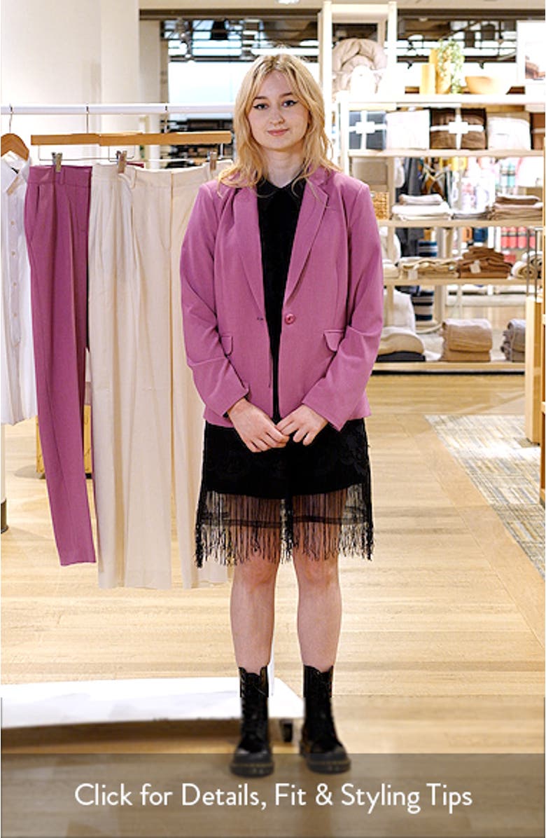 One-Button Blazer, sales video thumbnail