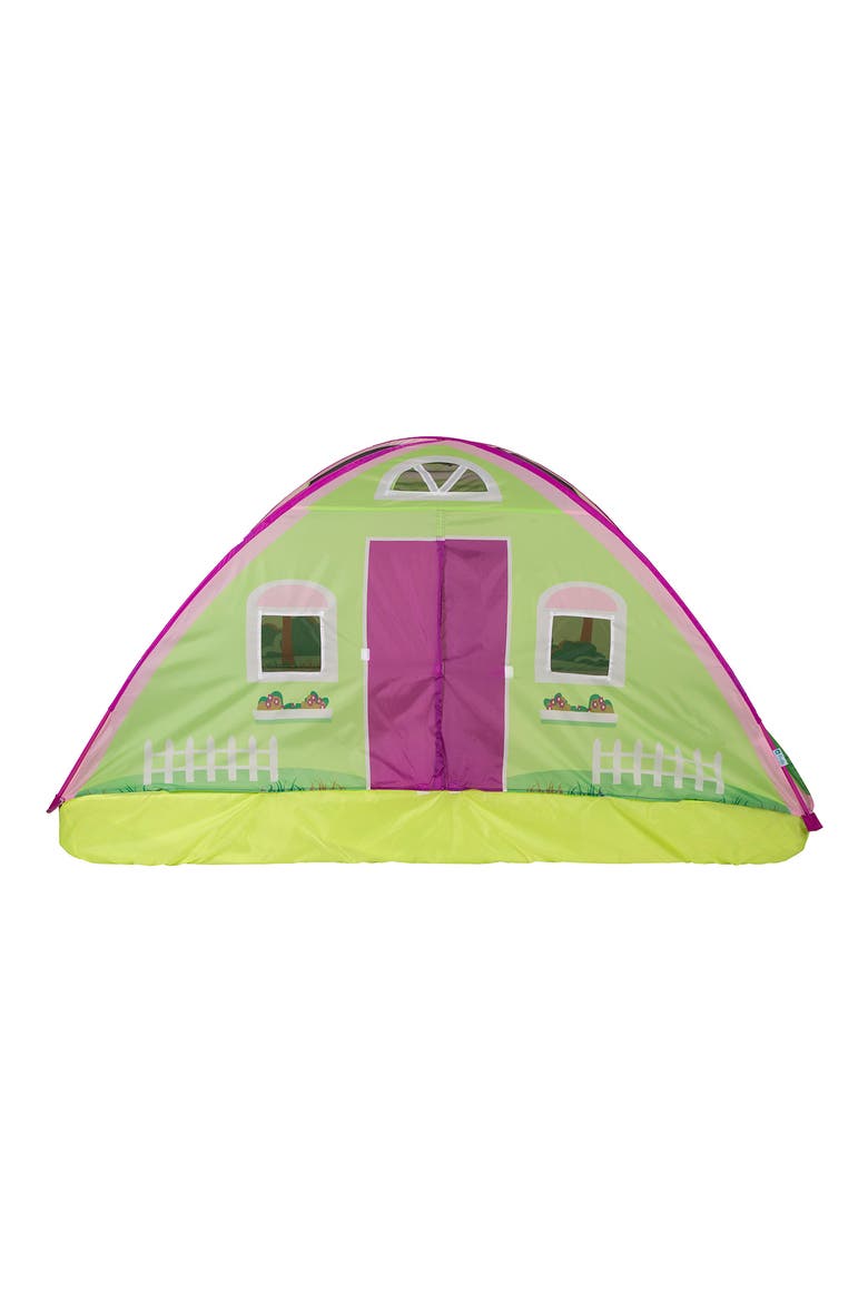 Full-Size Cottage Bed Tent, Alternate, color, GREEN