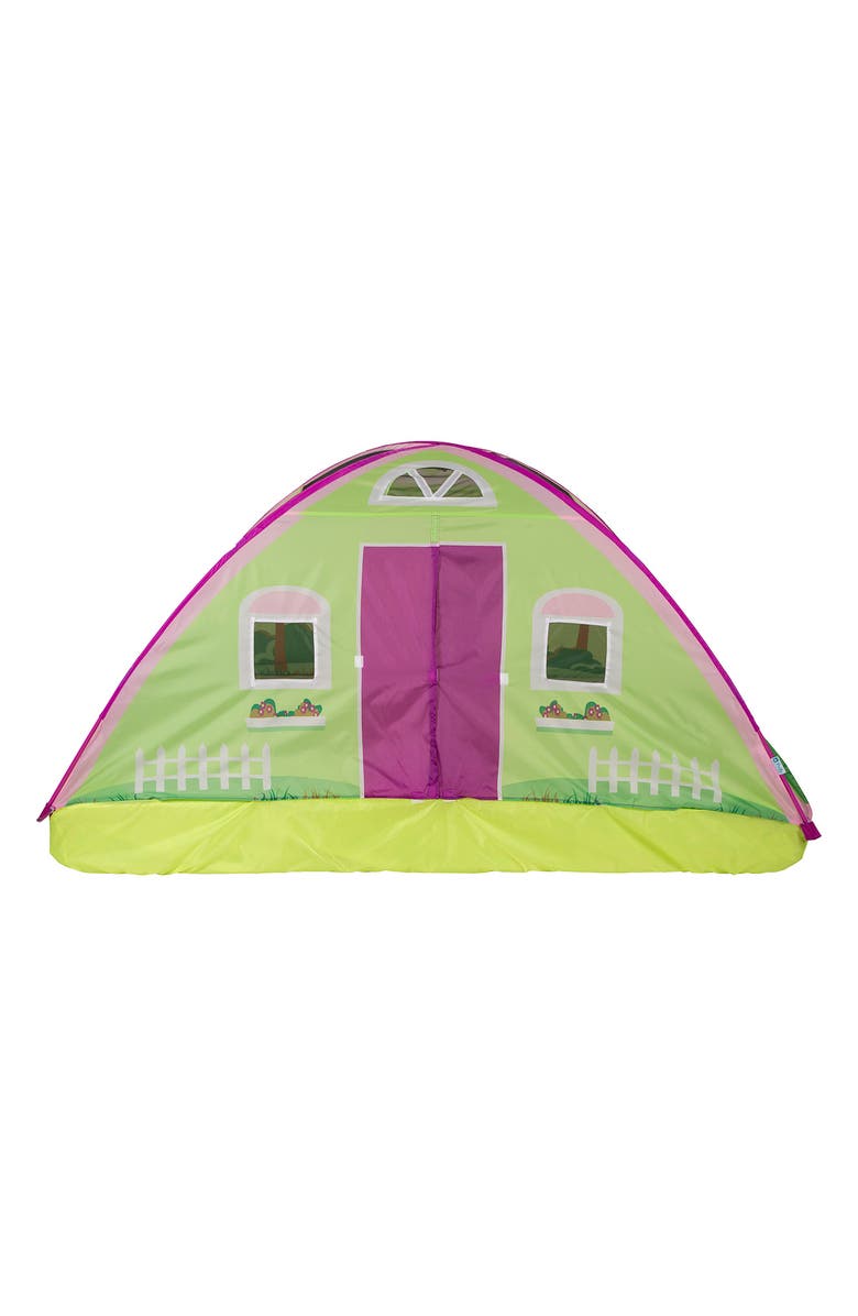 Pacific Play Tents Twin-Size Cottage Bed Tent, Alternate, color, Green