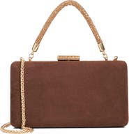 Dune London Beaut Top Handle Frame Clutch