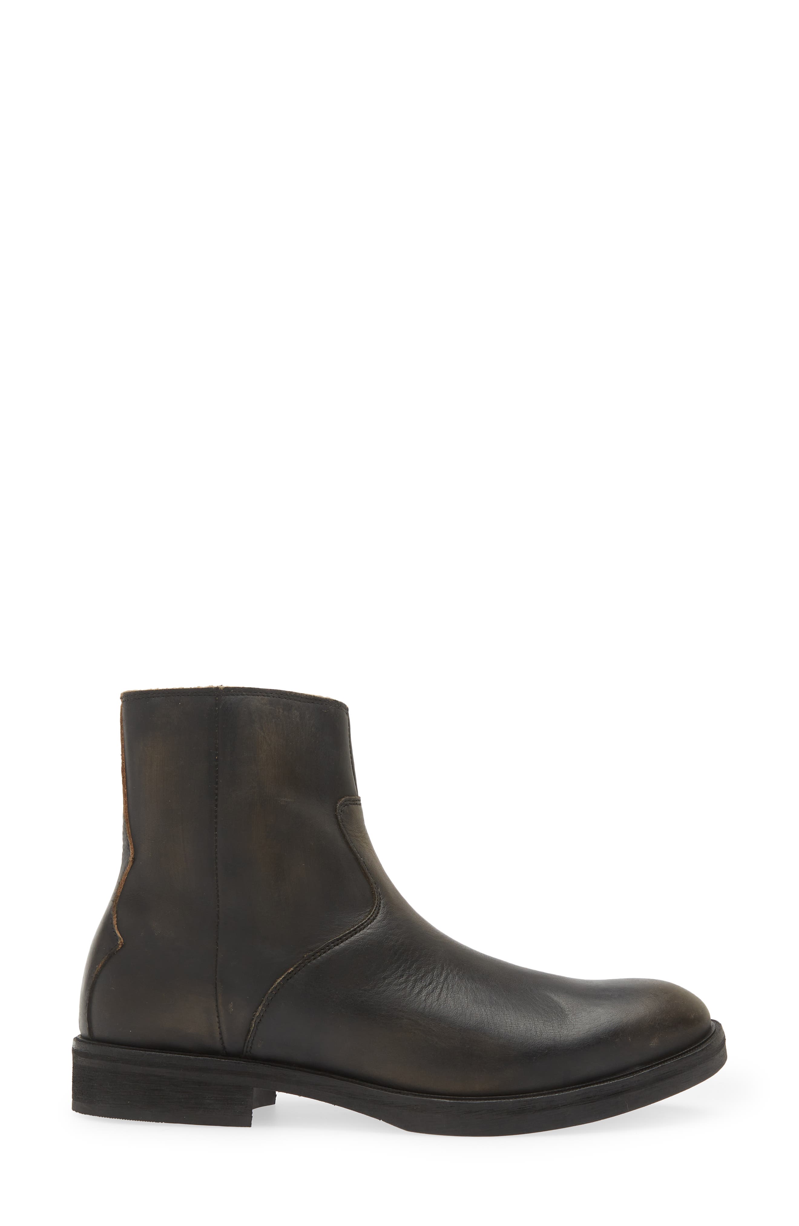 AllSaints Lang Zip Boot, Alternate, color, 