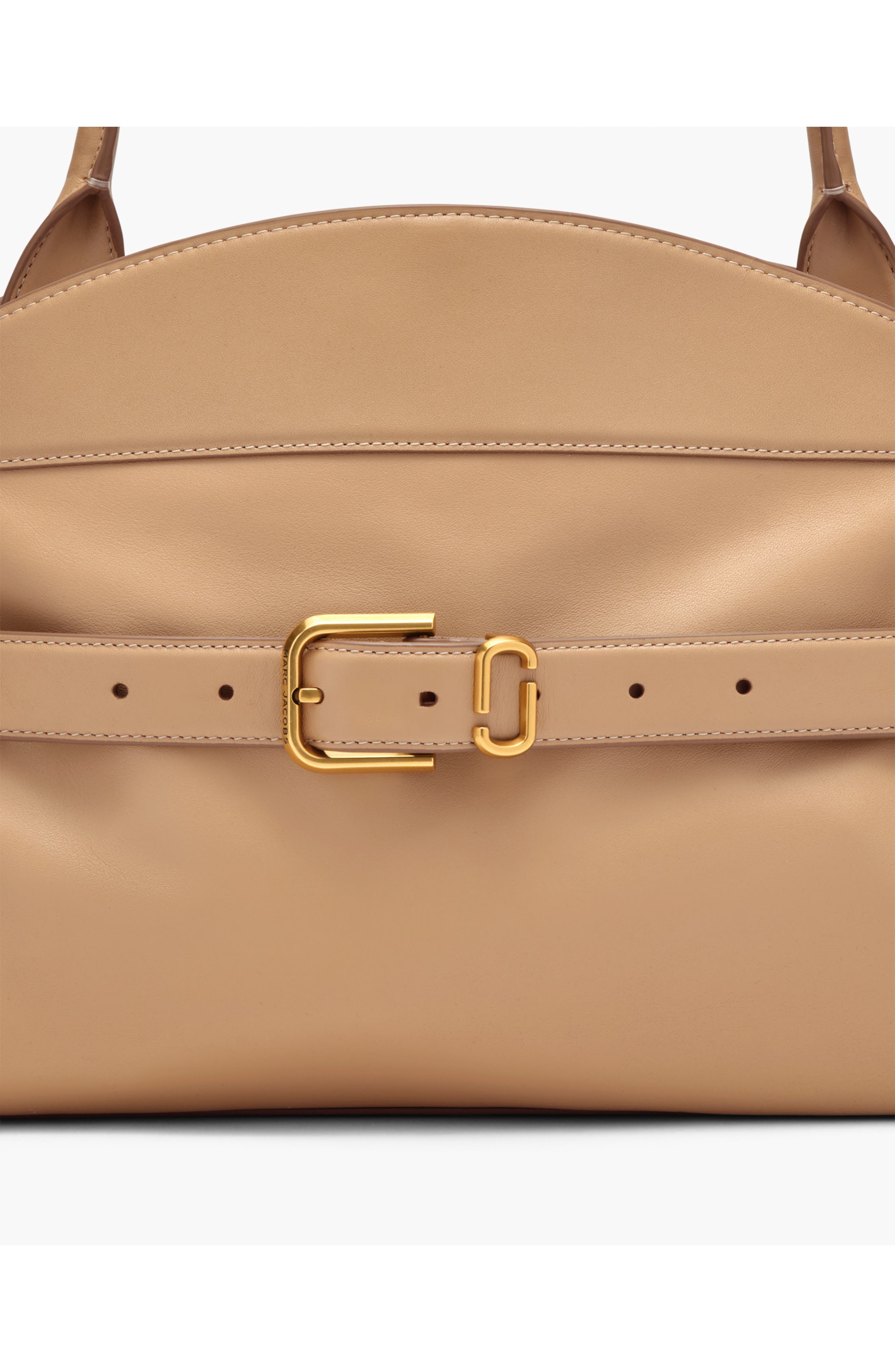 Dakota Leather Shoulder Satchel, Alternate, color, CAMEL