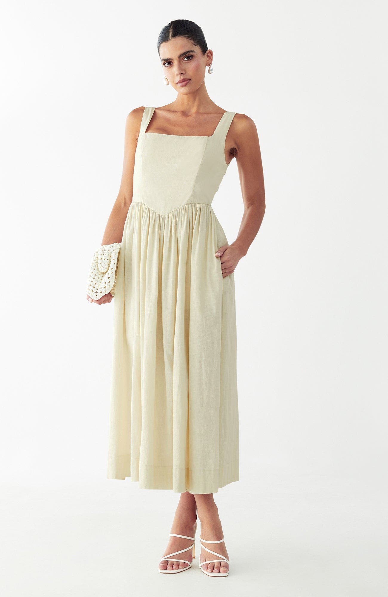 Lyla Midi Dress - image 4