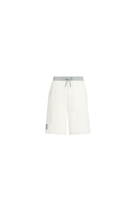French terry Bermuda shorts