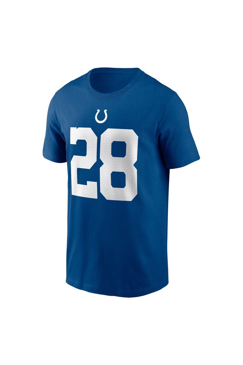 Men's Nike Jonathan Taylor Royal Indianapolis Colts Player Name & Number T-Shirt, Alternate, color, Royal
