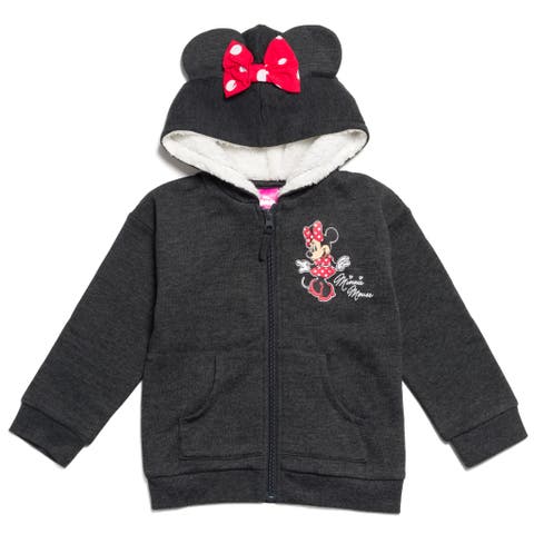 Minnie Mouse Cosplay Zip-Up Hoodie