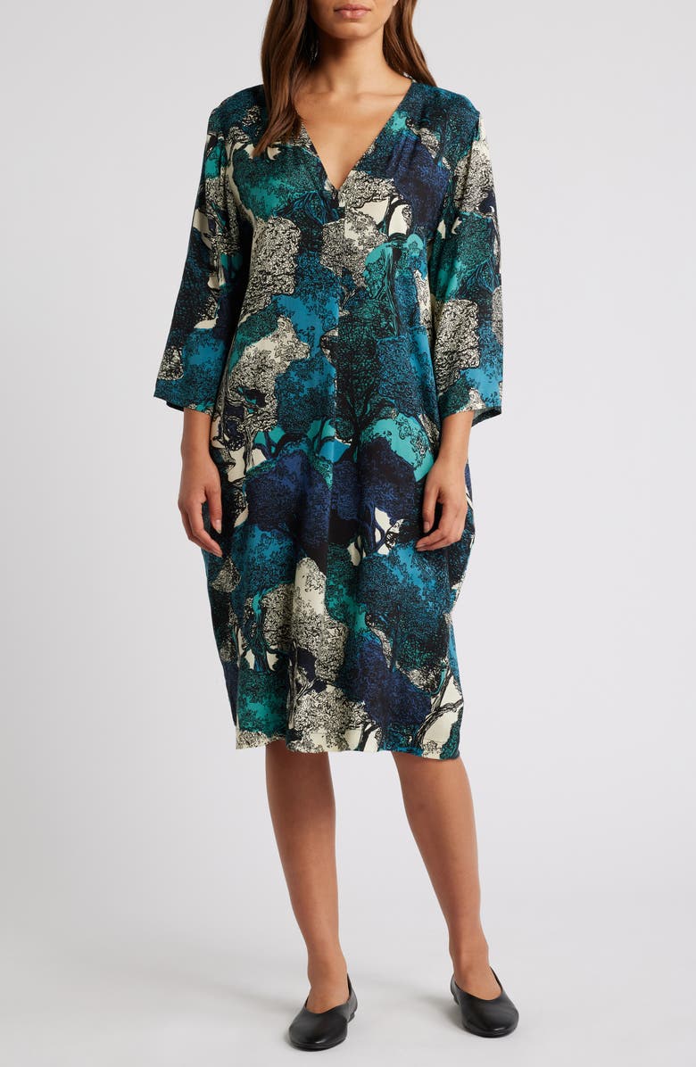 Masai Copenhagen Nodetta Shift Dress, Main, color, Celestial