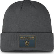 FANATICS Men's Fanatics Gray Vegas Golden Knights Authentic Pro Cuffed Knit Hat