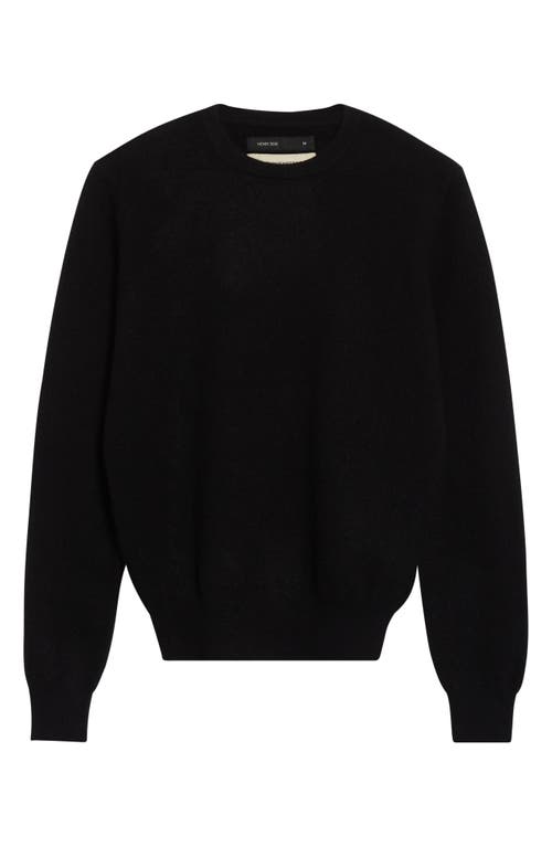 Frenckenberger Mini Cashmere Crewneck Sweater In Black
