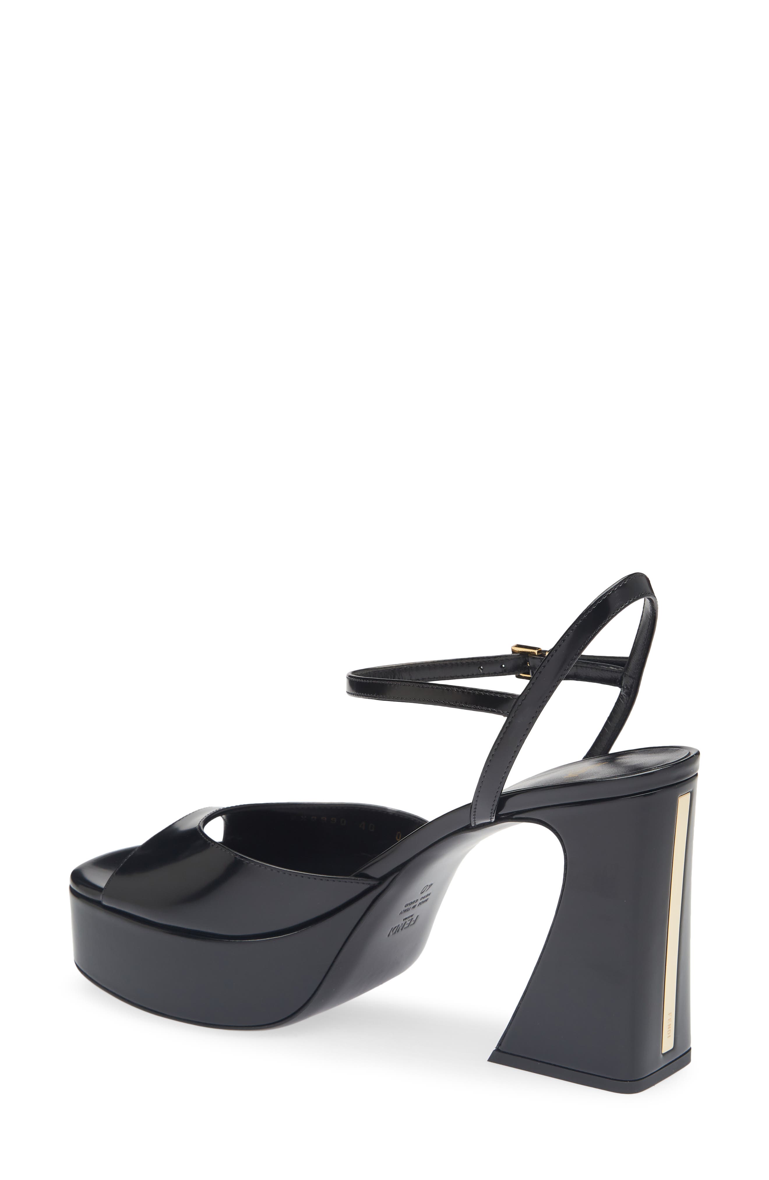 Arco Platform Sandal, Alternate, color, NERO