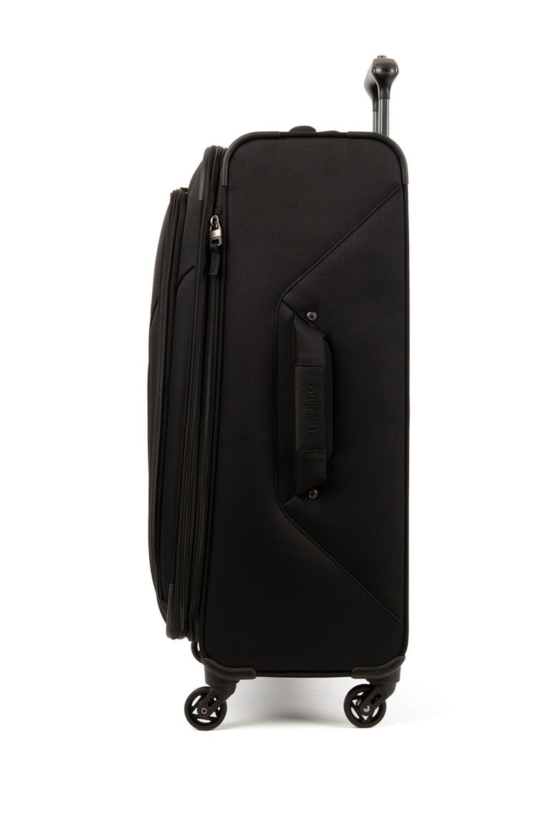 Pilot Air™ Elite 25" Expandable Medium Checked Spinner Luggage, Alternate, color, BLACK