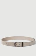 Brunello Cucinelli Suede belt with monili