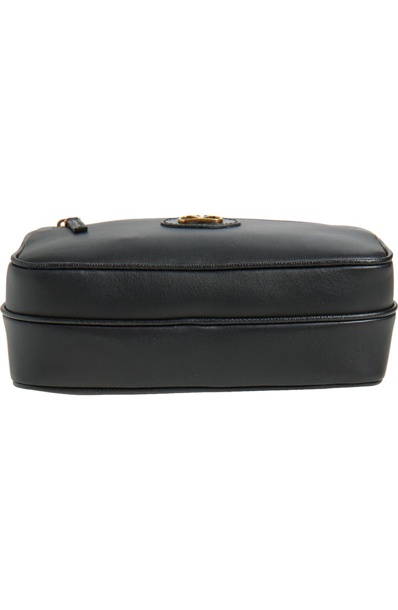 Valentino Antibes Leather Camera Bag, Alternate, color, Black