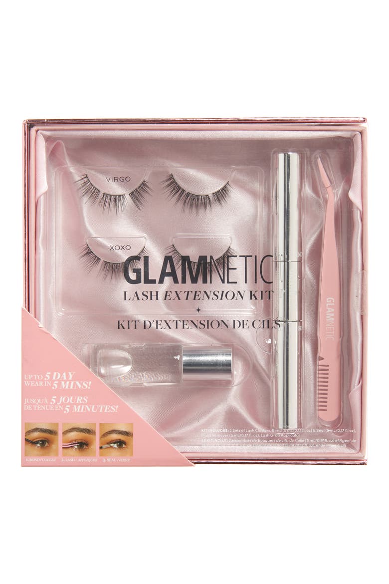 2-Pack Lash Extension Kit, Main, color, BLACK