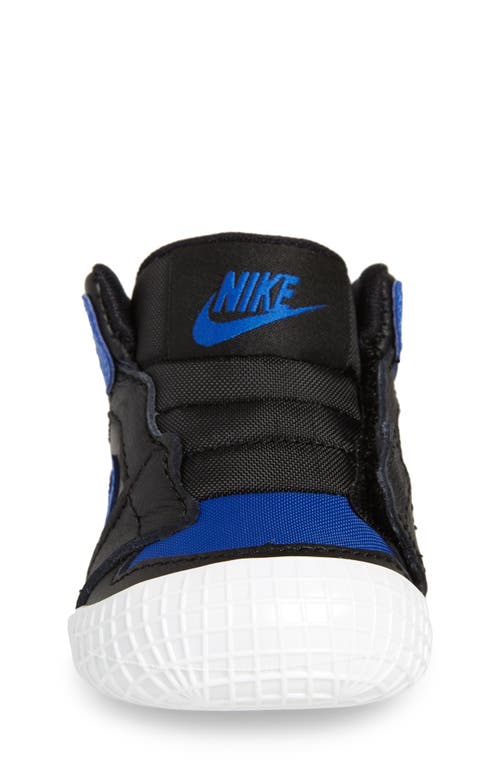 Jordan Nike Air  1 Crib Bootie In Black