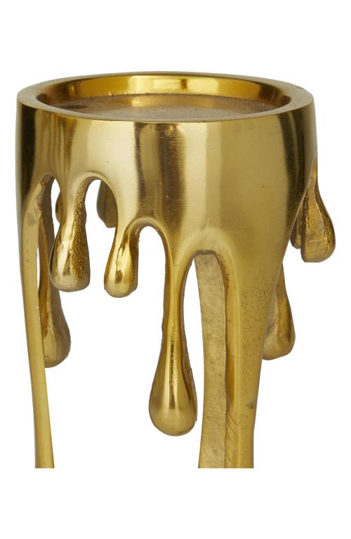 UMA UMA SET OF 3 MELTING WAX PILLAR CANDLEHOLDERS