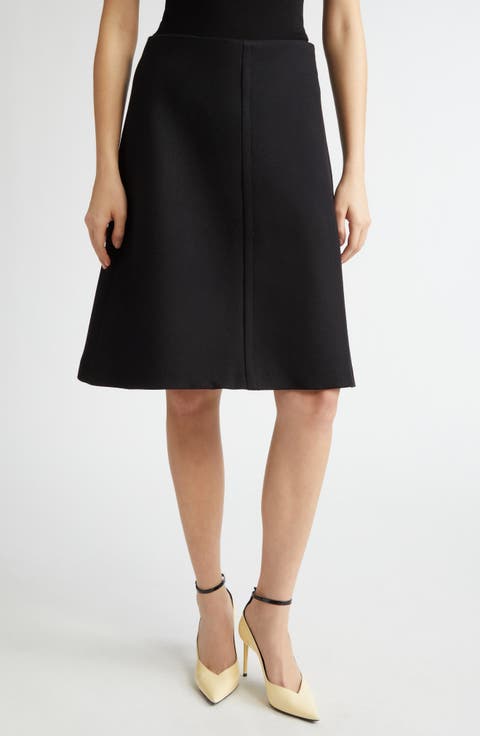 A-Line Organic Wool Skirt