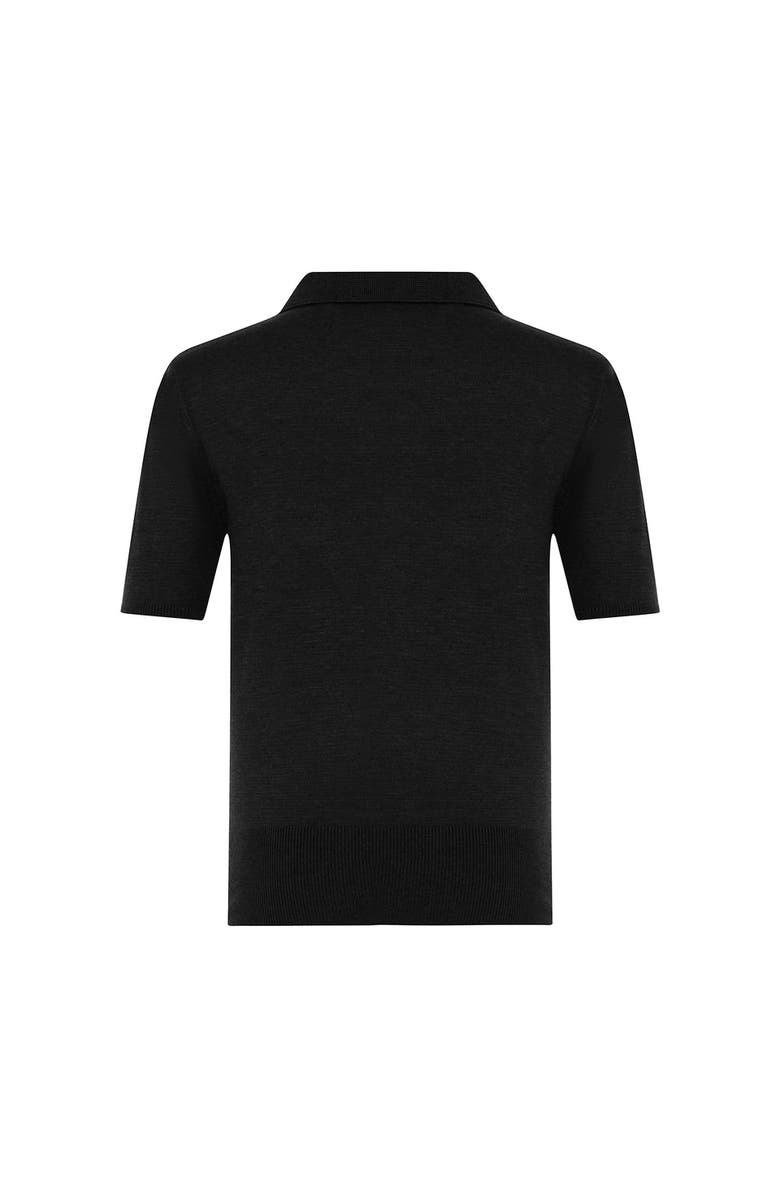 THEO The Label Nomia Short Sleeve Polo Tee, Alternate, color, 