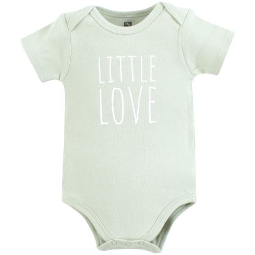 Hudson Baby Soft Cotton Bodysuit Triple Pack