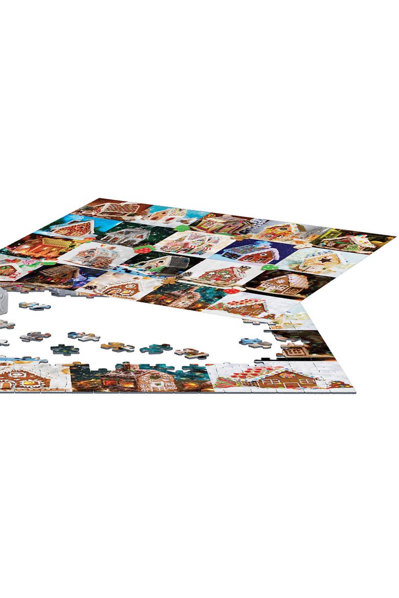 Puzzle Tin Gingerbread House 550pcs, Alternate, color, Multicolored