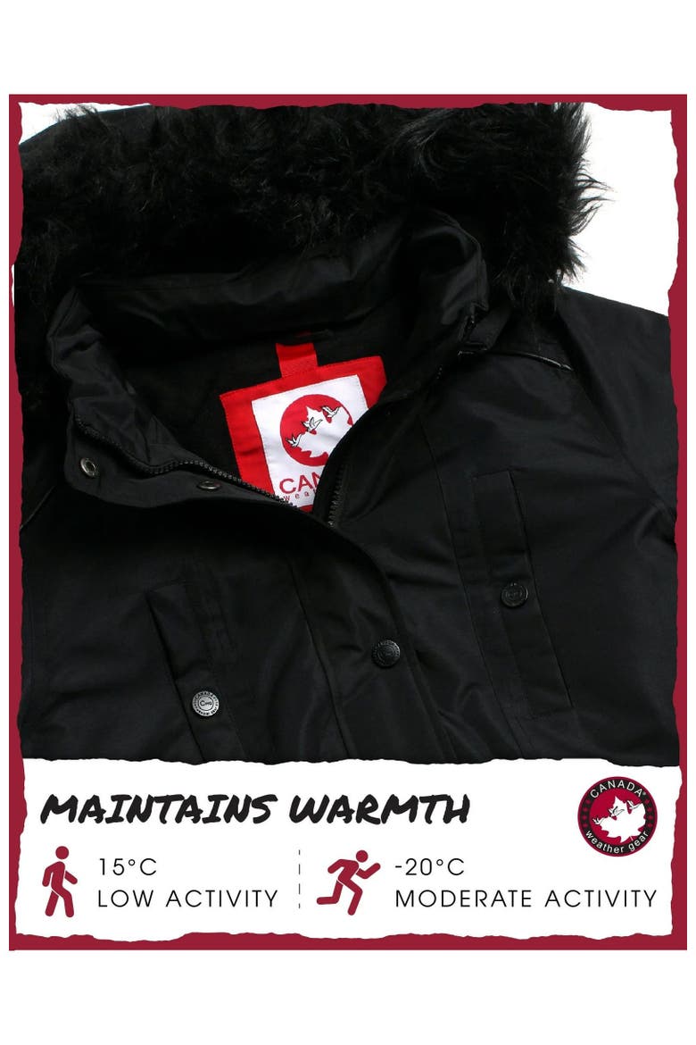 Women's Long Winter Jacket, Alternate, color, Black