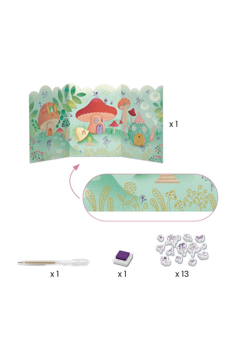 Djeco The Fairy Box Arts & Crafts Kit, Alternate, color, Multi