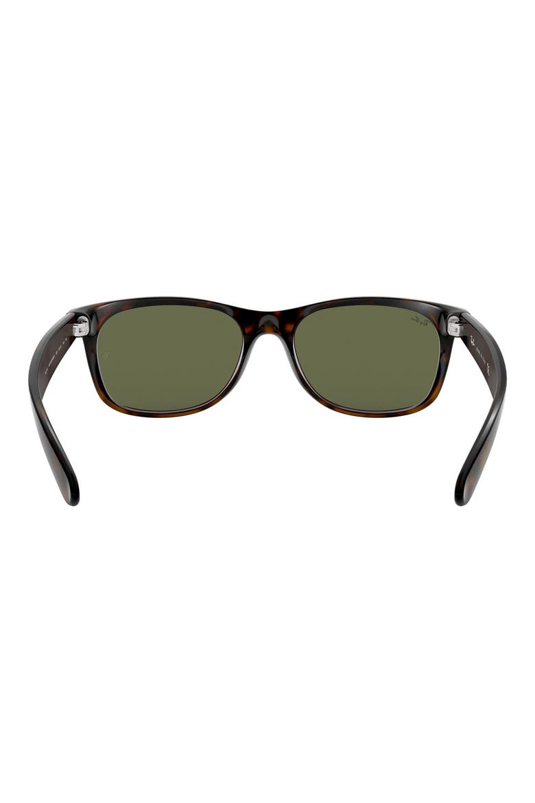 Wayfarer 58mm Rectangular Sunglasses, Alternate, color, TORTOISE/ CRYSTAL GREEN
