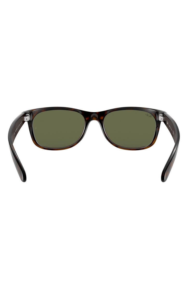 Ray-Ban Wayfarer 58mm Rectangular Sunglasses, Alternate, color, Tortoise/ Crystal Green