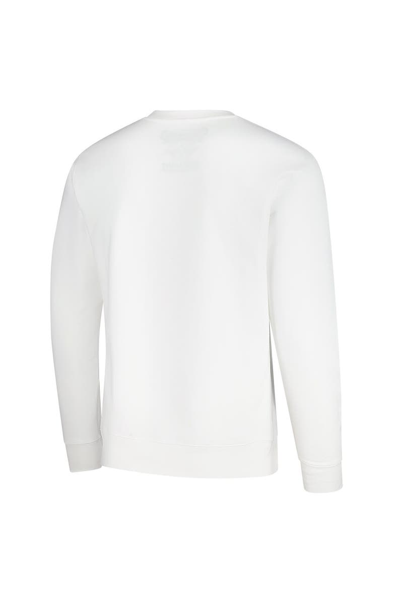 Mitchell & Ness Men's Mitchell & Ness x Bud Light White Carolina Panthers The Crest Pullover Sweatshirt, Alternate, color, White