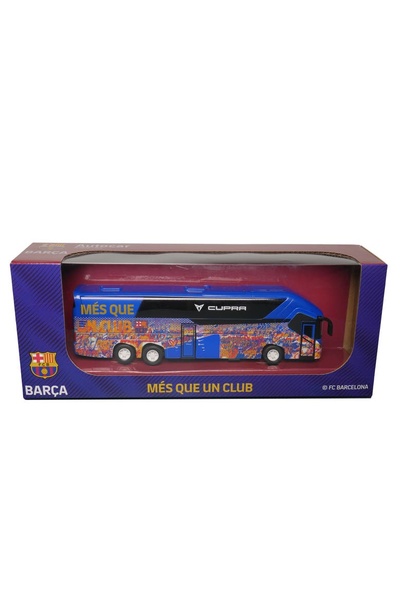 Banbo Toys Soccer Tour Bus FC Barcelona, Main, color, Blue