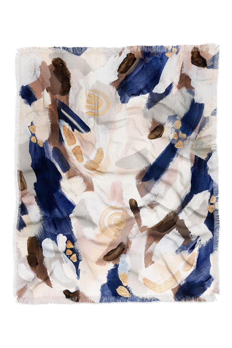 Laura Fedorowicz Chamion Dream Throw Blanket, Main, color, MULTI