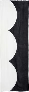 Akris Cloud Cashmere Fringe Scarf