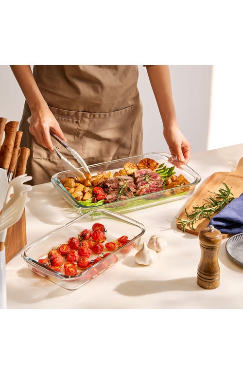 Sorbus 4-piece Deep Dish Baking Dish Set In Gray