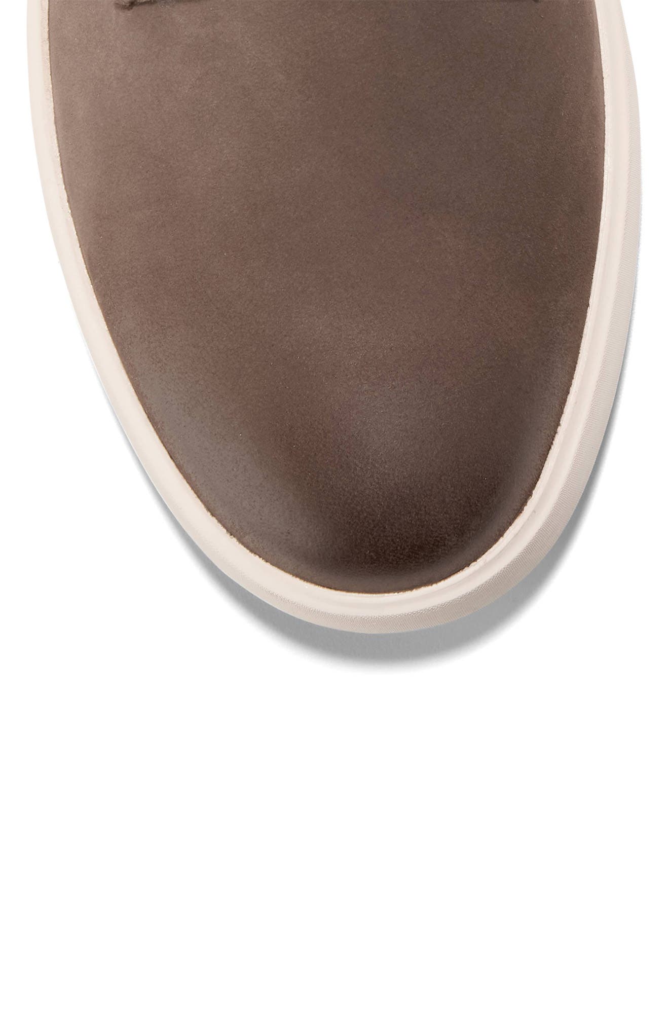 Cole Haan Grand Crosscourt Daily Plain Toe Sneaker, Alternate, color, Lava Nubuck / Irish Coffee