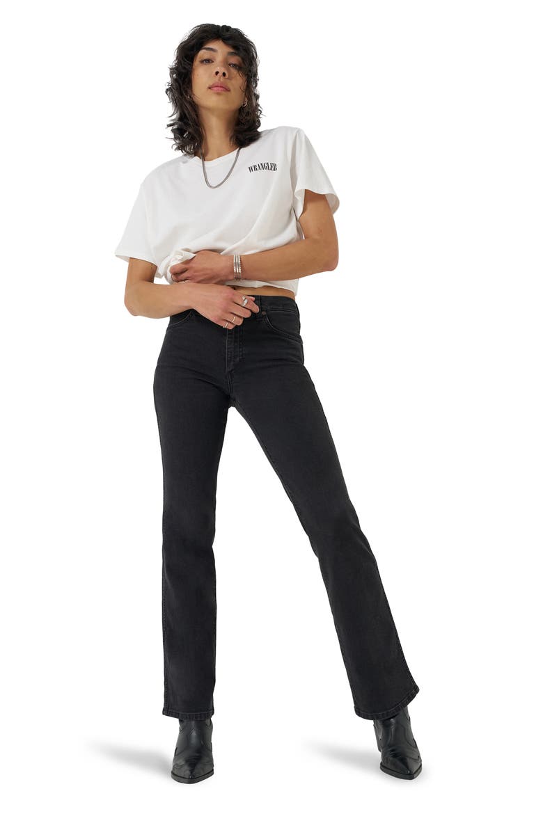 Wrancher Mid Rise Bootcut Jeans, Alternate, color, GHOSTLY GRANITE