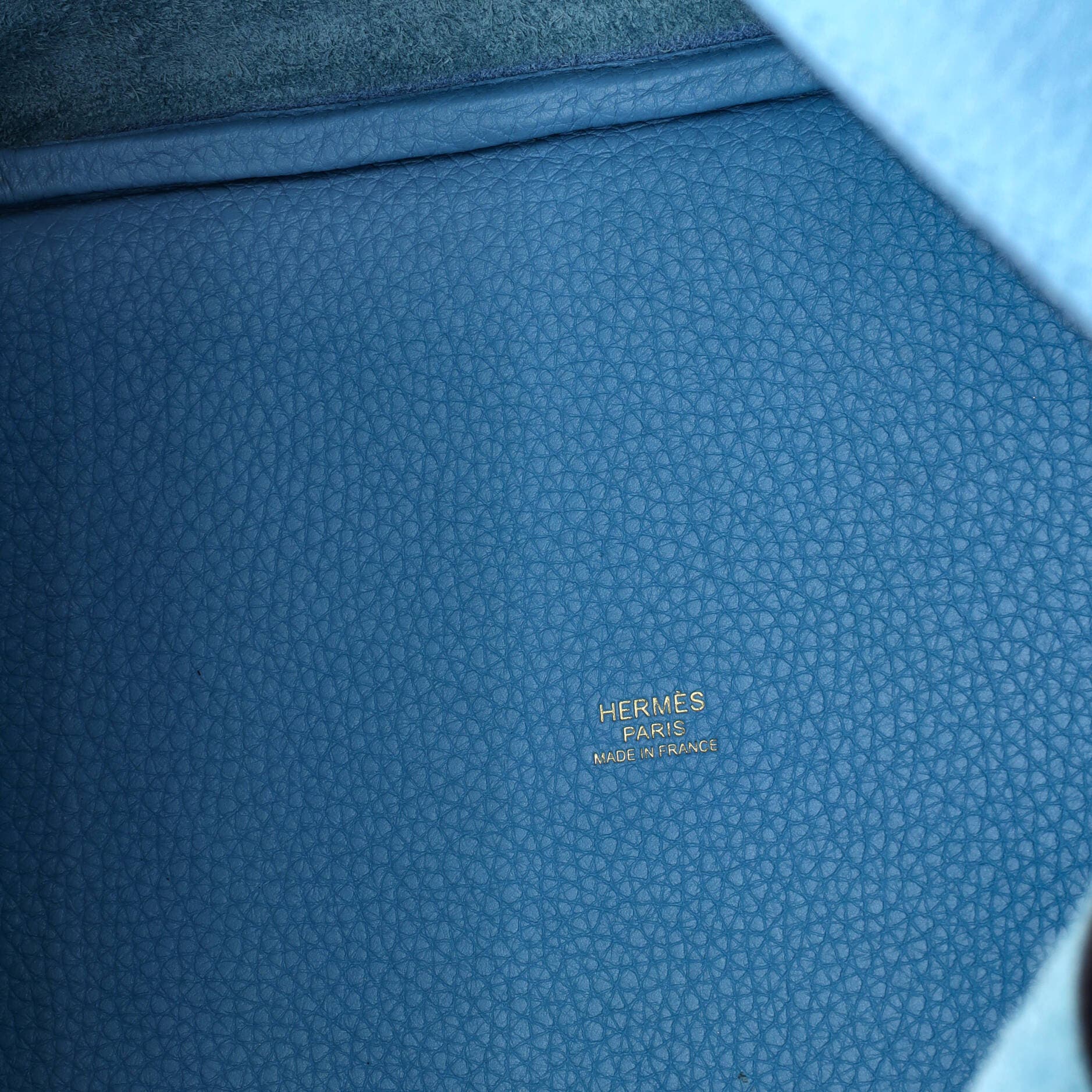 Pre-Owned Hermes Picotin Lock Bag Clemence MM, Alternate, color, Celeste