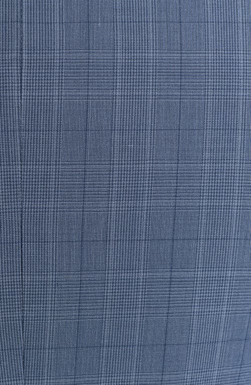 Cricketeer Blue Glen Plaid Wool Blend Suit In Blue