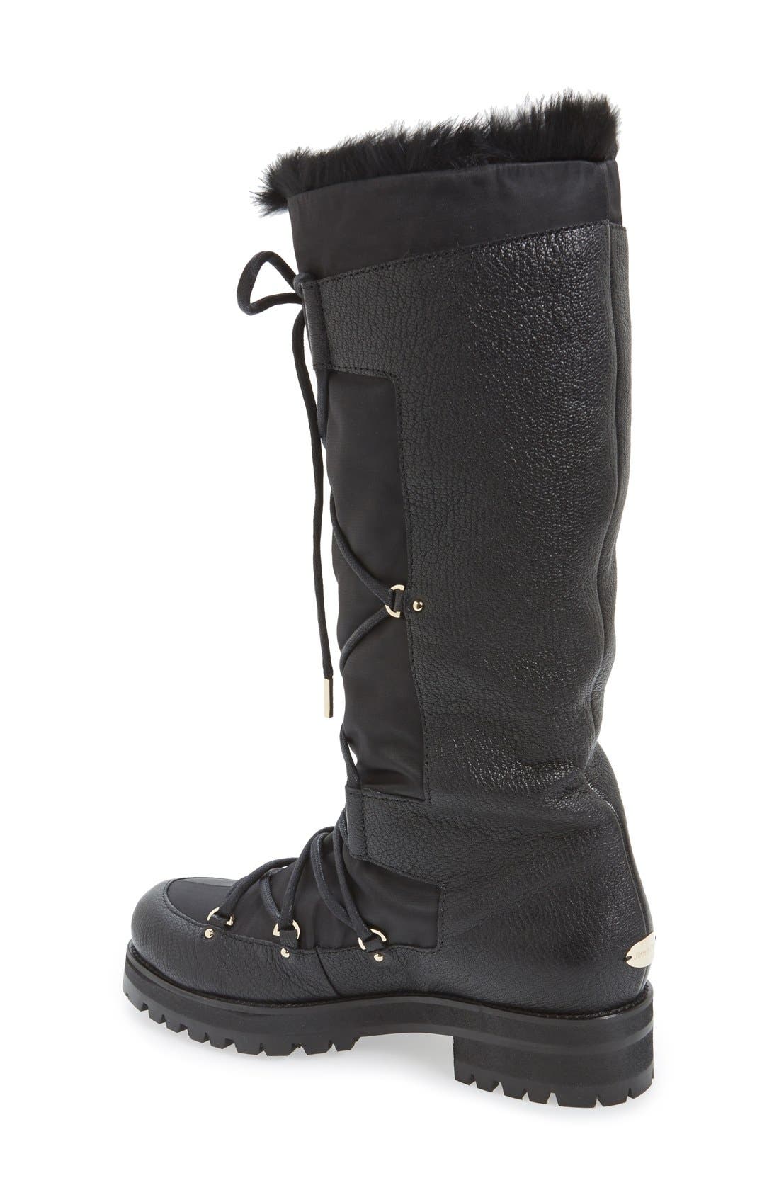 Jimmy Choo 'Dunn' Knee High Boot, Alternate, color, 