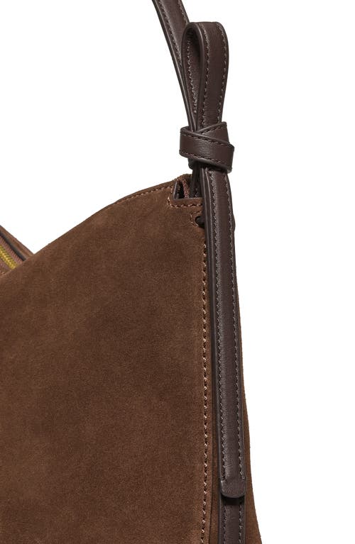 Kate Spade New York Large Loop Suede Shoulder Bag