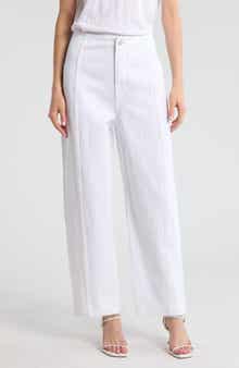 Blair High Waist Ankle Straight Leg Jeans