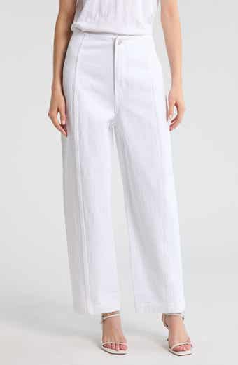 Blair High Waist Ankle Straight Leg Jeans