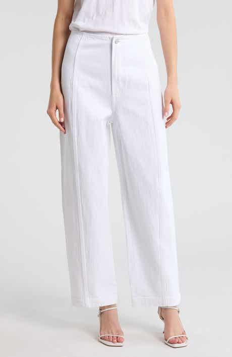 Blair High Waist Ankle Straight Leg Jeans