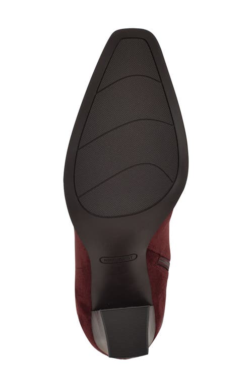 Nine West Zeran Knee High Boot In Red