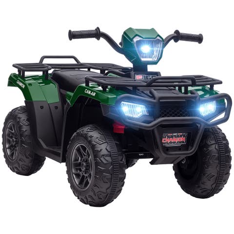 12V Kids ATV 4 Wheeler with AUX, USB, Wear-Resistant Tread
